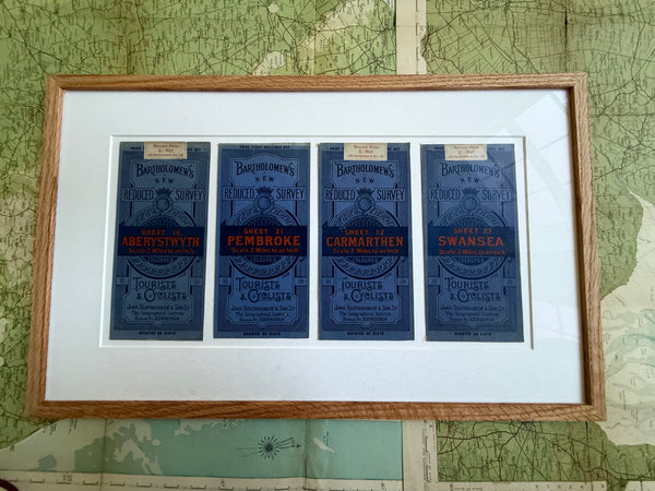 Antique Ordinance Survey maps