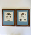 Pair of Dutch Landscape Architecture Drawings