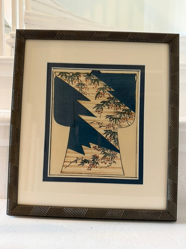 Antique kimono blueprints