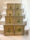 Antique wildflower prints