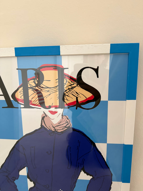 Vintage fashion week poster