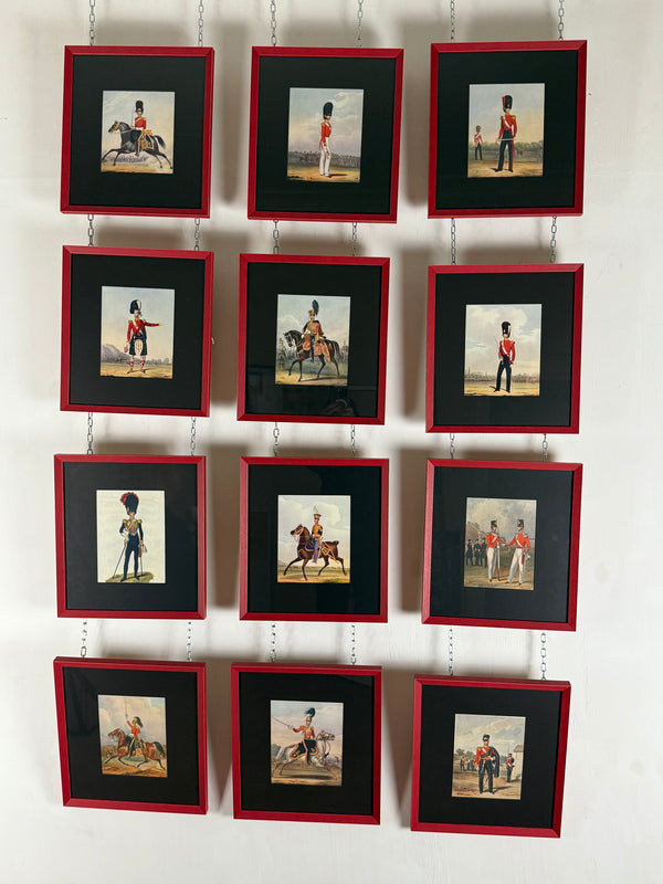 Antique British Military prints
