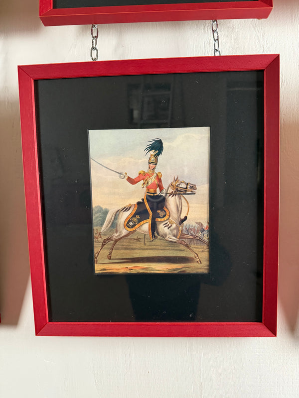 Antique British Military prints