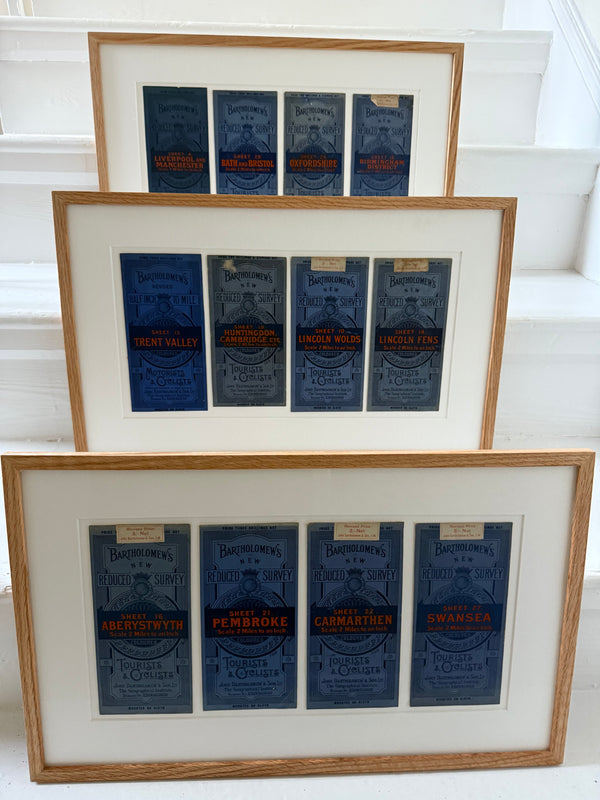 Antique Ordinance Survey maps