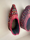 Embroidered slippers