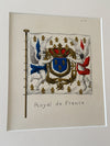 Six 'Couleurs du Roi' in textured gilt frames
