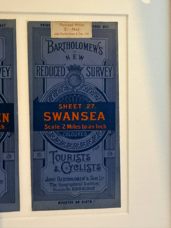 Antique Ordinance Survey maps