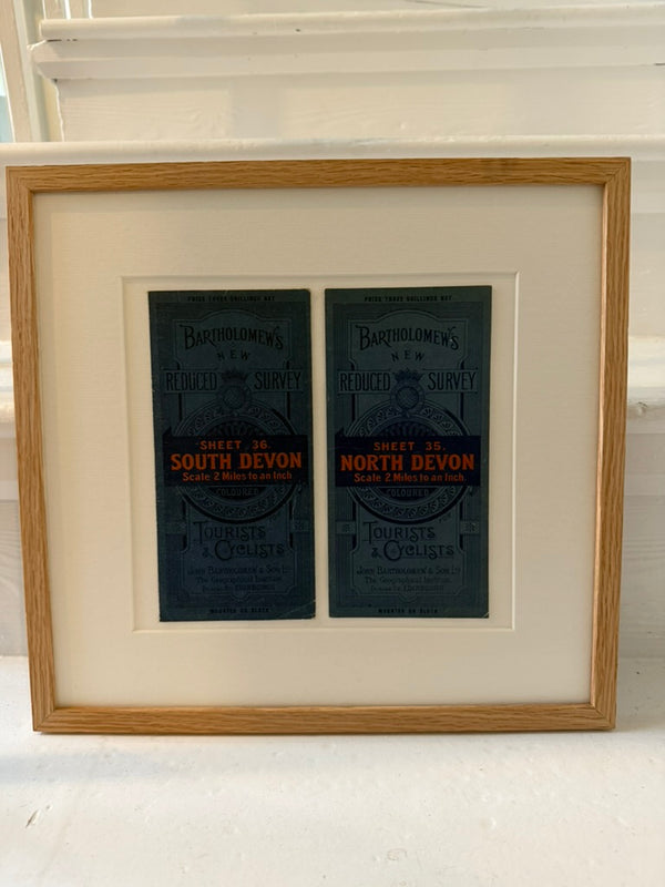 Antique Ordinance Survey maps