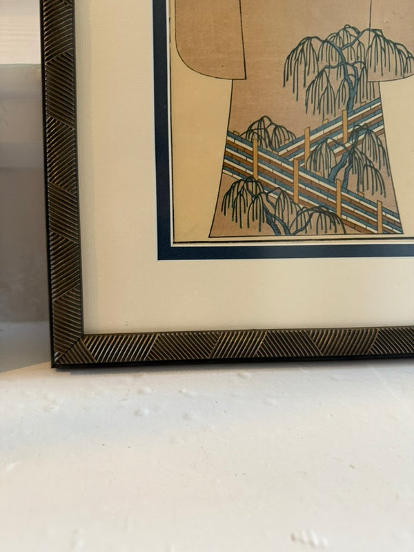 Antique kimono blueprints