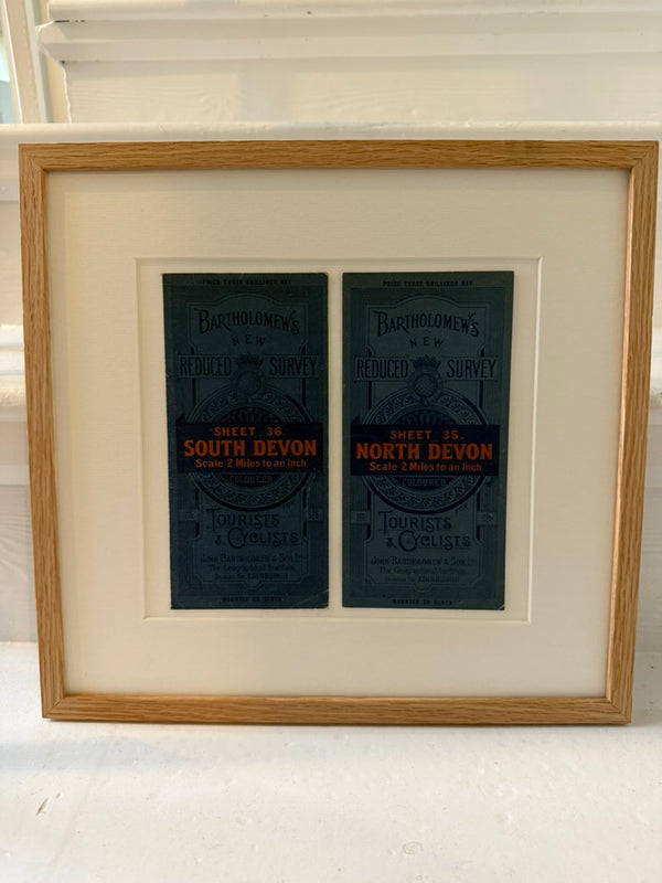 Antique Ordinance Survey maps