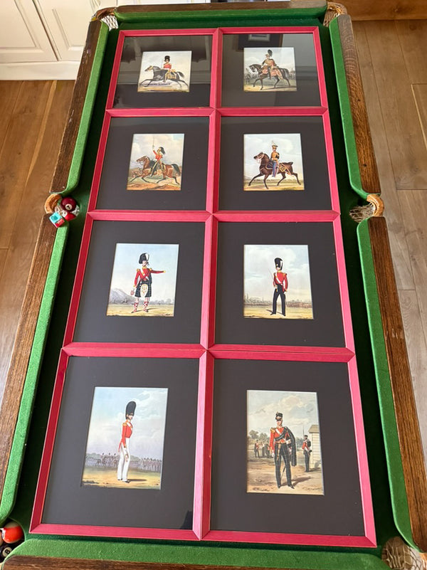 Antique British Military prints