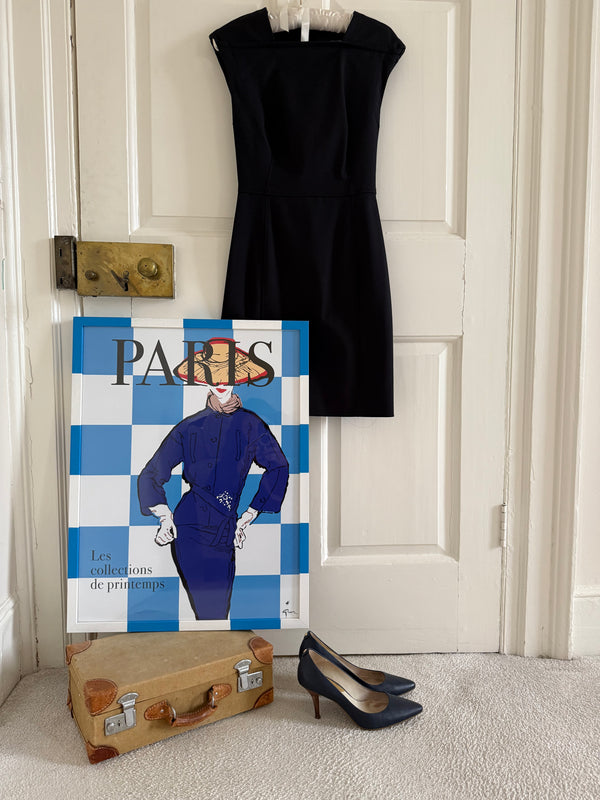 Vintage fashion week poster