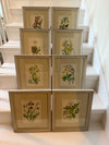Antique wildflower prints